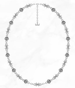 The Silver Until Eye Necklace